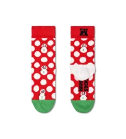Kids Big Dot Snowman Sock
