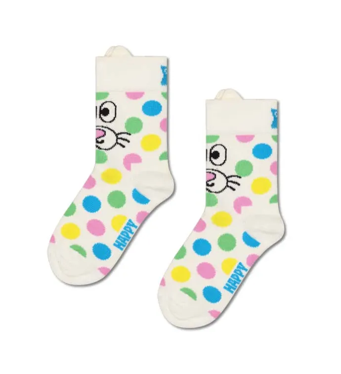 Kids Dotted Bunny Sock