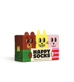 Kids 3-Pack Animal Socks Gift Set