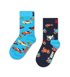 Kids 2-Pack Cars Socks