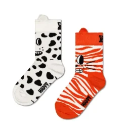 Kids 2-Pack Cat & Dog Socks