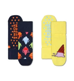 Kids 2-Pack Ice Cream Anti-Slip Socks