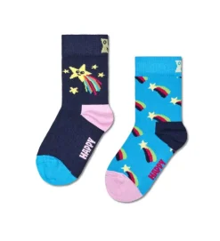 Kids 2-Pack Shining Star Socks
