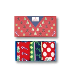 Kids 3-Pack X-mas Sweater Socks Gift set