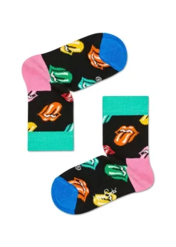 Kids Rolling Stones Paint It Bright Sock