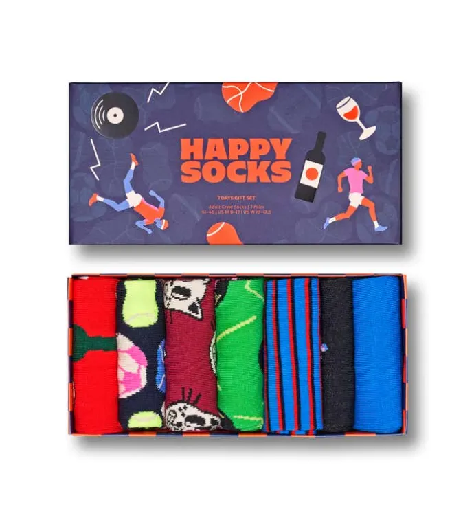 7-Pack 7 Days Socks Gift Set