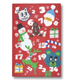 24-Pack Advent Calendar Socks Gift Set