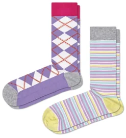 2-Pack Argyle Socks