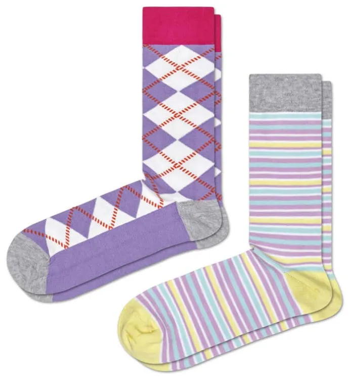 2-Pack Argyle Socks
