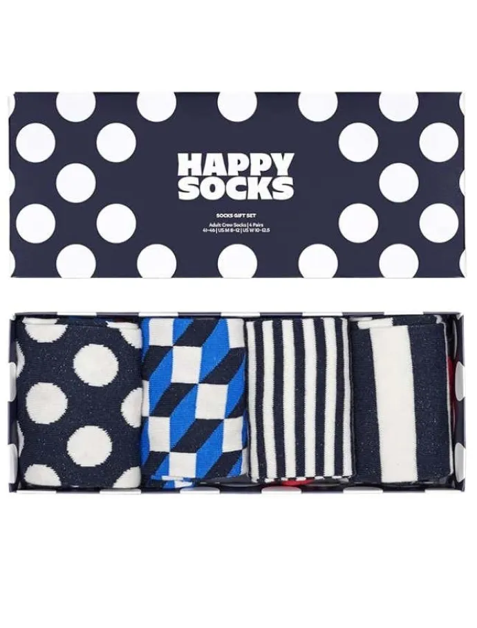4-Pack Big Dot Socks Gift Set
