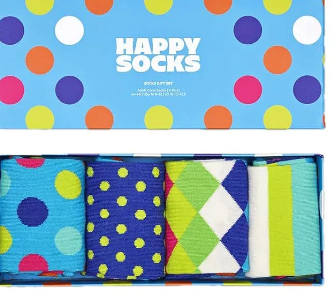 4-Pack Big Dot Socks Gift Set