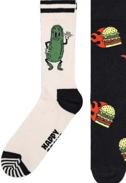 2-Pack Burger & Pickle Mix Socks