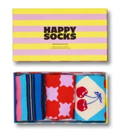 3-Pack Checks and Stripes Gift Set