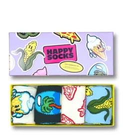 4-Pack Corny Summer Socks Gift Set
