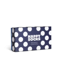 3-Pack Dark Blue Mix Socks Gift Set