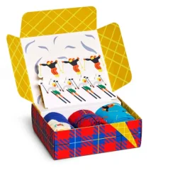 3-Pack Downhill Skiing Socks Gift Set