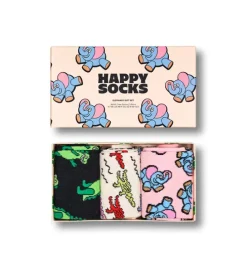 3-Pack Elephant Socks Gift Set