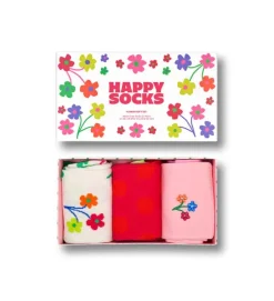 3-Pack Flower Socks Gift Set