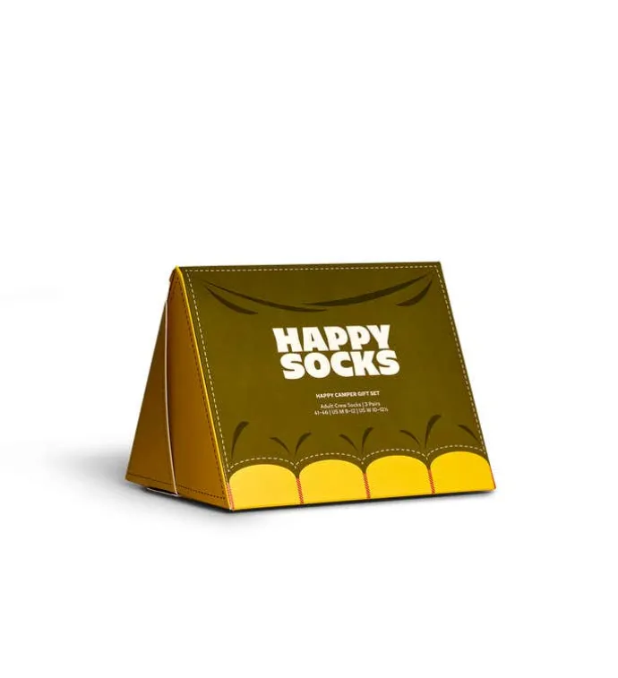 3-Pack Happy Camper Socks Gift Set