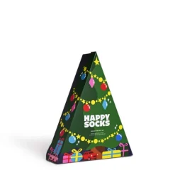 3-Pack Holiday Tree Socks Gift Set