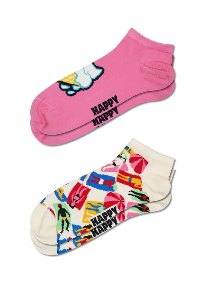 2-Pack Ice Cream & Lazy Day Low Socks