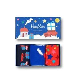 3-Pack Kids Holiday Socks Gift Set