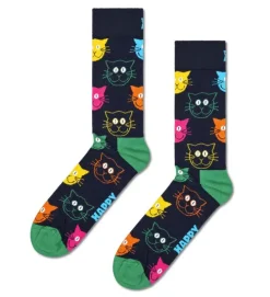 3-Pack Mixed Cat Socks Gift Set