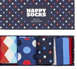 4-Pack Multi Dots Socks Gift Set