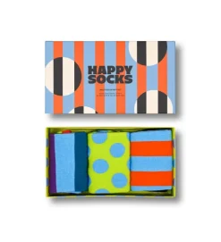 3-Pack Multicolor Socks Gift Set
