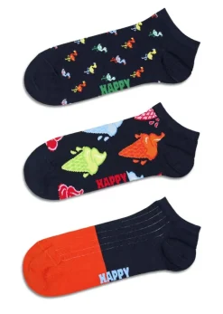 3-Pack Navy Low Socks