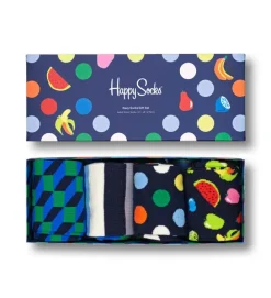 4-Pack Navy Socks Gift Set