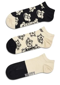 3-Pack Pets Low Socks