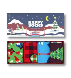 4-Pack Santa's Workshop Socks Gift Set