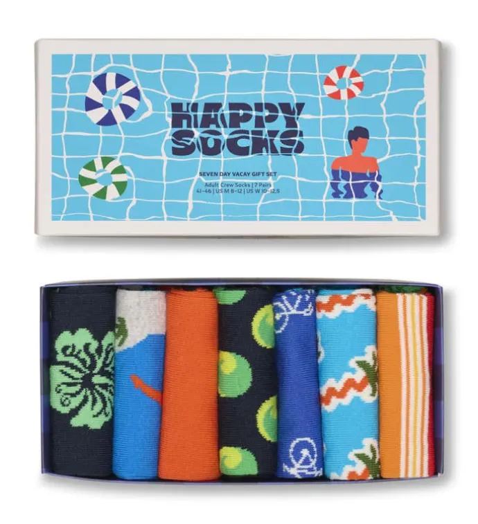 7-Pack Seven Day Vacay Socks Gift Set