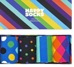 4-Pack Stripe Socks Gift Set