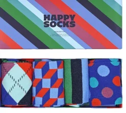 4-Pack Stripe Socks Gift Set