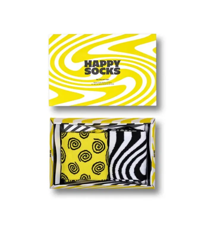 2-Pack Zig Zag Socks Gift Set