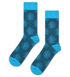 Sun Jacquard Sock