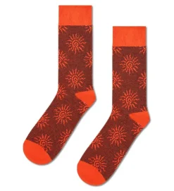 Sun Jacquard Sock