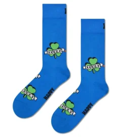 Three-Leaf Luck Sock