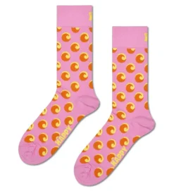 Wave Big Dot Sock