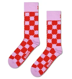 Wobbly Check Sock